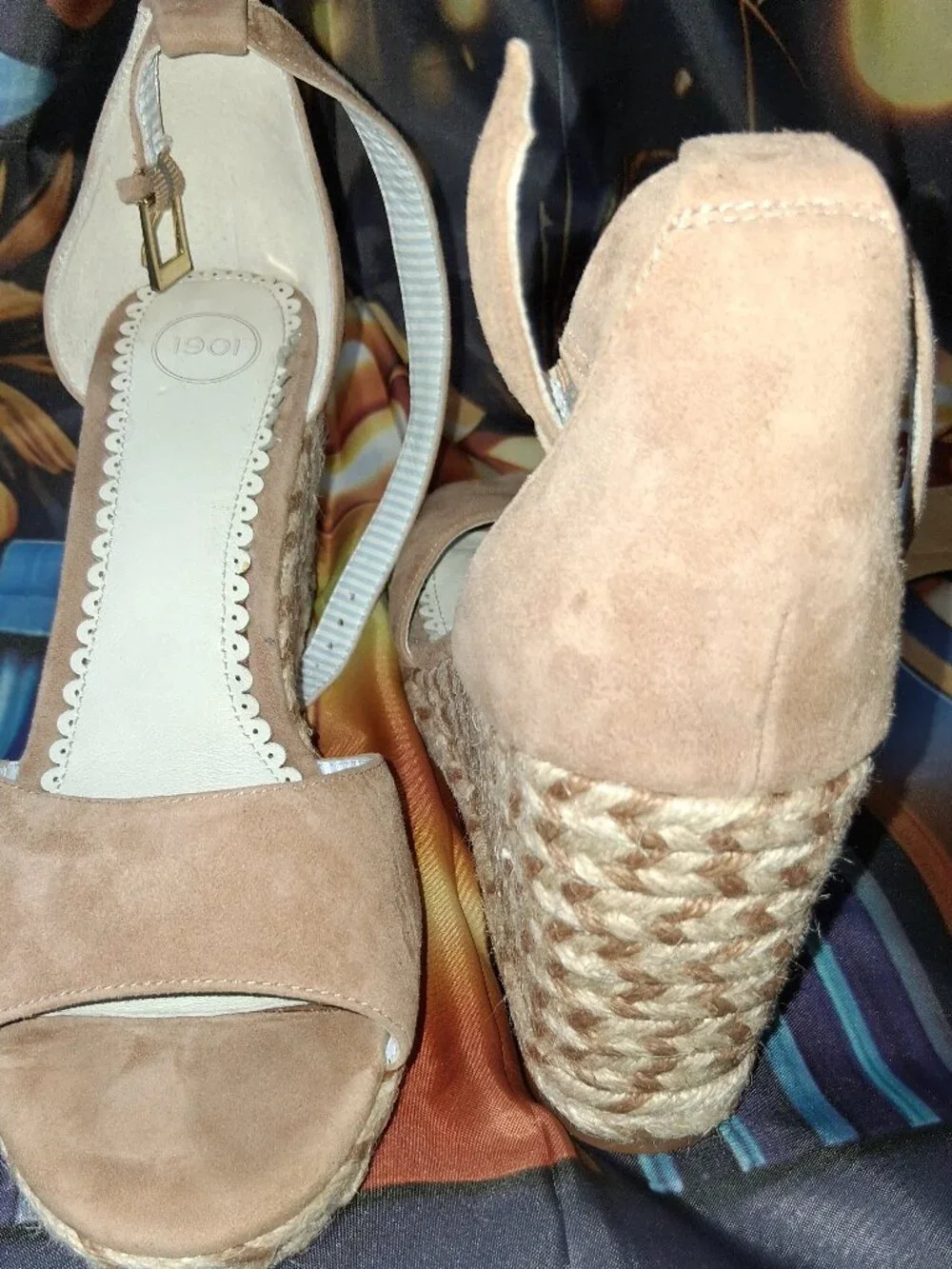 1901 Nadine Espadrille Wedge Sandal.